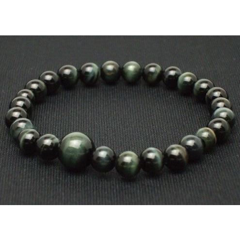 数珠 念珠 腕輪数珠 ブレス 青虎目石 7mm