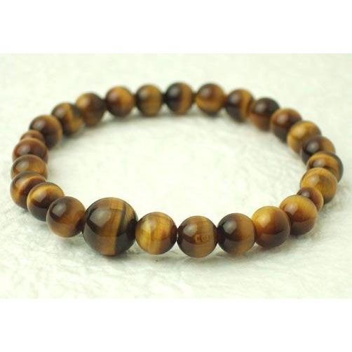 数珠 念珠 腕輪数珠 ブレス 虎目石 7mm