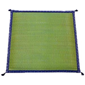 京仏壇はやし 仏具 お盆特集 イグサ座布団 白銀リバーシブル : 仏壇