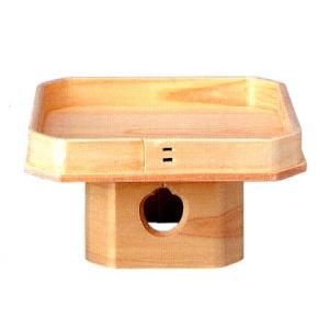 京仏壇はやし 神棚・神具 普通三宝 8寸 【h224】 ( 三宝 お供え物