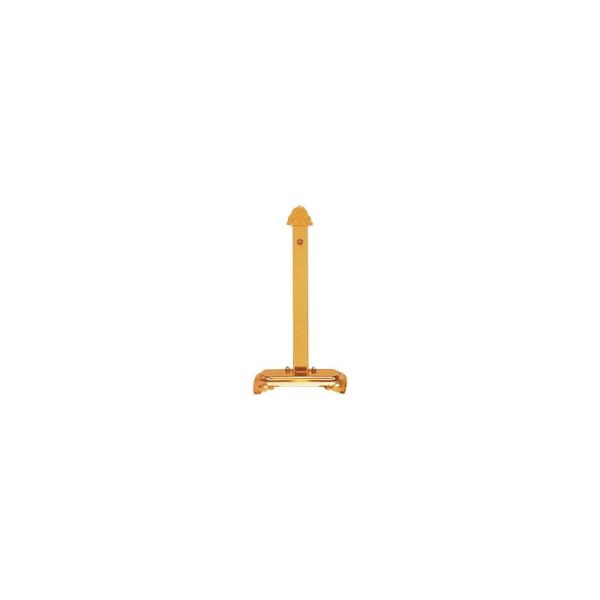 組立式アルミ製掛軸台 アルマイトメッキ 組立式 ＜豆＞ 20〜30代用 高さ22cm〜36cm 国産...