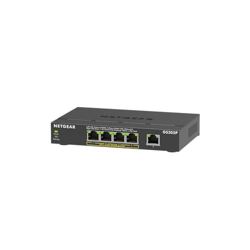 【正規品】ネットギア NETGEAR スイッチングハブ 5ポート 1G PoE+ (63W) 金属筐...