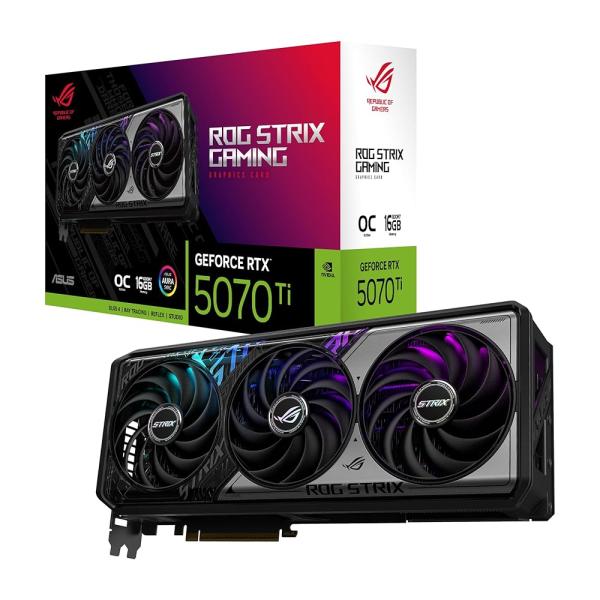 ASUS ROG Strix GeForce RTX 5070 Ti 16GB GDDR7 OCエデ...