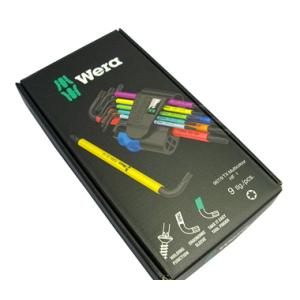 Wera ベラ L型トルクスレンチセット 967/9TX Multicolour HF1