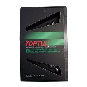 TOPTUL トップトゥル 75度 コンビネーションレンチセット