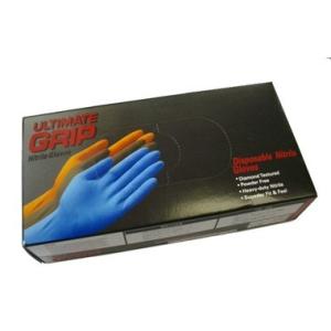 スーパーグリップグローブ/ブラック XLサイズ 50枚入り