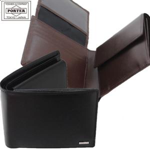 ポーター シーン ウォレット 110-02920 二つ折り財布 メンズ 本革 小銭入れ付 吉田カバン PORTER SHEEN WALLET