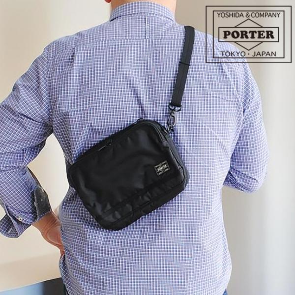 ポーター フラッシュ ショルダーバッグ  メンズ レディース 吉田カバン PORTER FLASH ...