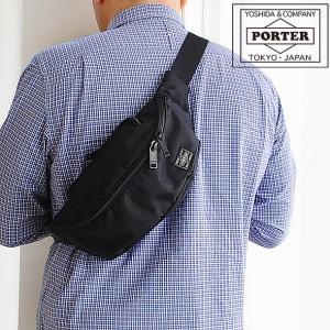 ポーター フラッシュ ウエストバッグ (S)  689-05953  吉田カバン PORTER FLASH ショルダーバッグ 斜め掛け ブランド メンズ レディース｜kbagsonline