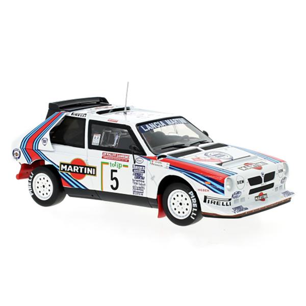 モデルカー 1/24 ixo/イクソ ランチア デルタ S4 1986年サンレモラリー#5 M.Bi...