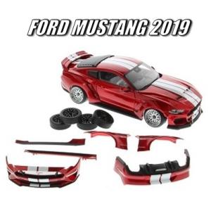 モデルカー 1/18 DIECAST MASTERS フォード マスタング 2019 ワイドボディキット LHD