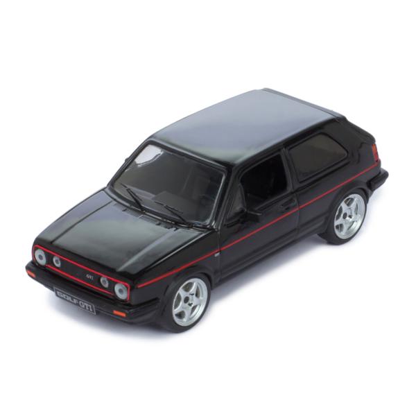 モデルカー 1/43 ixo/イクソ VW ゴルフ GTI (MKII) 1984 メタリックブラッ...