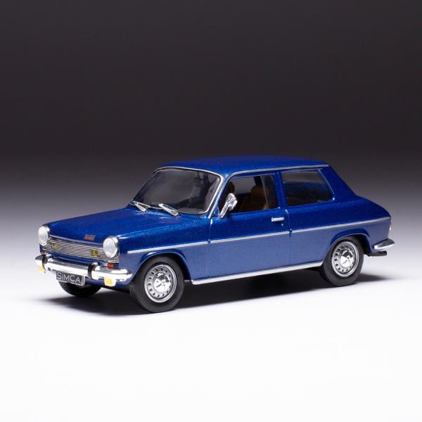 モデルカー 1/43 ixo/イクソ  シムカ 1100 スペシャル 1970 メタリックブルー