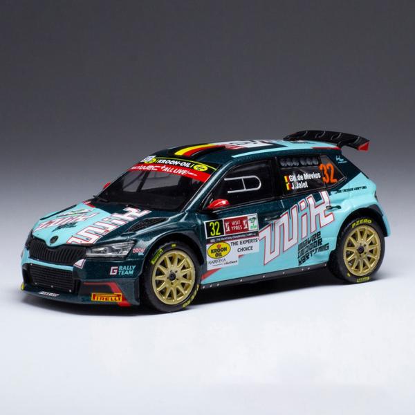 モデルカー 1/43 ixo/イクソ  シュコダ ファビア Rally2 EVO 2021年イーペル...