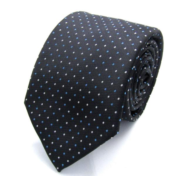 シンプルフレーズクラバット ブランド ネクタイ ドット PO メンズ ブラック SIMPLE PHR...