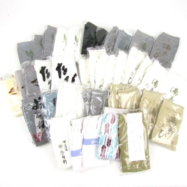 足袋 43点セット 未使用 2本指 ソックス まとめて 大量 メンズ レディース