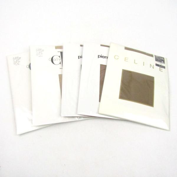 セリーヌ/カルバンクライン他 ストッキング M-L 5点セット 未使用 外装ダメージ有 まとめて 大...