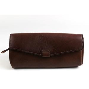 フォコン 長財布 本革 レザー 小銭入れあり ロングウォレット ブランド メンズ ブラウン FAUC...