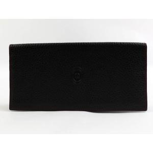 ジーノフェルッチ 札入れ レザー 長財布 ロングウォレット イタリア製 ブランド メンズ ブラック ...