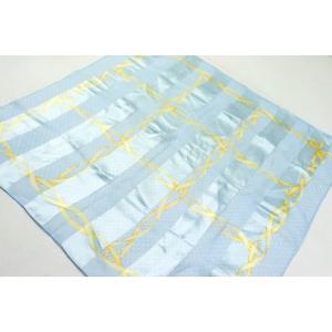 プライベートレーベル スカーフ ドット柄 リボン柄 ブランド 小物 レディース ブルー PRIVAT...