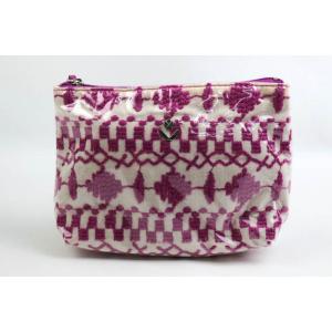 プライベートレーベル ポーチ 刺繍 小物入れ ブランド レディース ホワイト系 PRIVATE LA...