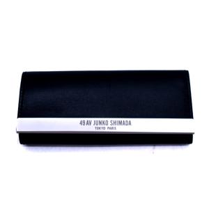 ジュンコシマダ 49 AV キーケース 無地 ブランド レディース メンズ ブラック JUNKO S...