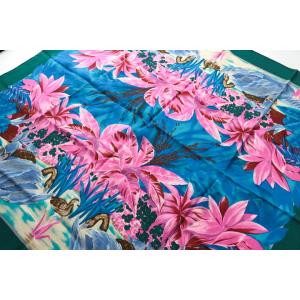 レヴィヨン スカーフ シルク イタリア製 ブランド レディース グリーン Revillon