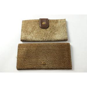 ボルボネーゼ 長財布 2点セット うずら柄 小銭入れあり ウォレット ブランド まとめて レディース...