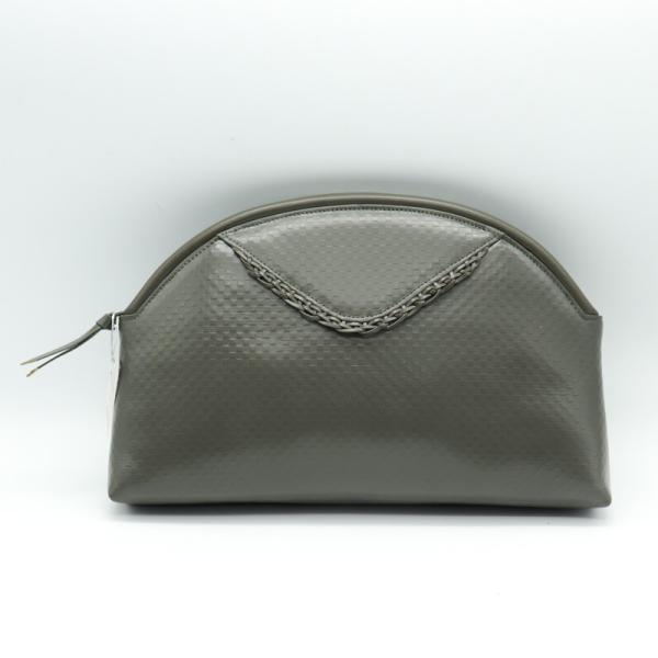 エンドレス ポーチ クラッチバッグ マルチケース シンプル ブランド 鞄 レディース グレー END...
