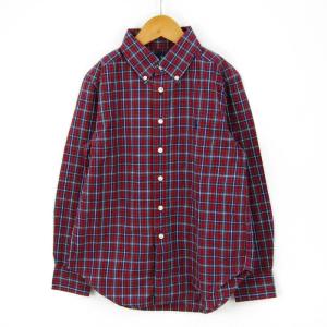 ファミリア 長袖シャツ チェック柄 トップス ベビー 男の子用 90サイズ