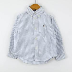 新品未使用 familiar 90 ストライプ柄 長袖Tシャツ familiar ストライプ Tシャツ 90cm - メルカリ