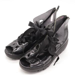 ヒルズアベニュー ショートブーツ コンフォートシューズ 日本製 靴 黒 レディース 24.5cmサイズ ブラック HILLS AVENUE｜kbnet2019v2