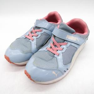 プーマ スニーカー ローカット スピードモンスター V3 190266-17 靴 シューズ キッズ 女の子用 22サイズ ブルー PUMA｜kbnet2019v2