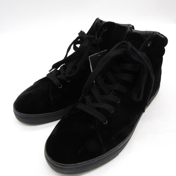 ザラ デザートブーツ 未使用 スウェード シューズ 黒 メンズ 43サイズ ブラック ZARA 靴