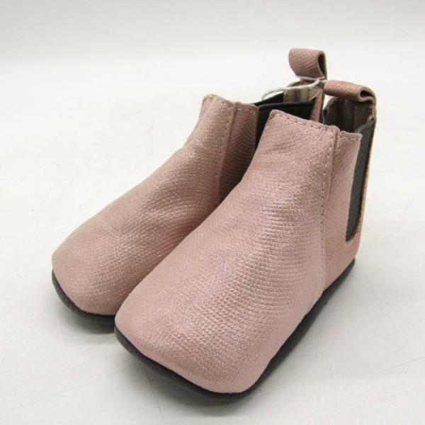 エミュー スリッポン 未使用 B11906 RUBY METALLIC シューズ 靴 ベビー 女の子...