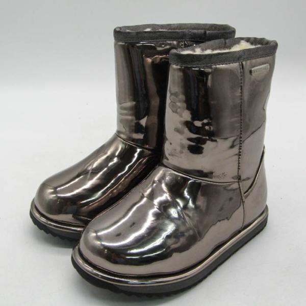 エミュー ブーツ 未使用 K12605S BrumbvGloss シューズ 靴 キッズ 女の子用 K...