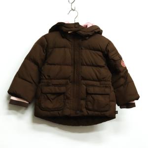【極美品】GAP ギャップ 子供服 110センチ ダウンコート ファー付き GAP（ギャップ） ダウンジャケット ロングコート ファー付き アウター