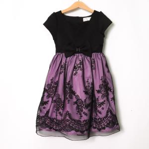 メゾピアノ ワンピース トップス 長袖 ティアード キッズ 女の子