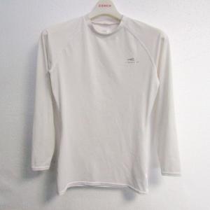 ティゴラ 長袖Tシャツ スポーツウエア トレーニングウエア トップス メンズ Sサイズ ホワイト系 TIGORA｜kbnet2019v2