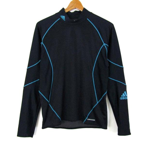 アディダス 長袖Ｔシャツスポーツウエア モックネック トップス ストレッチ 大きいサイズ メンズ O...