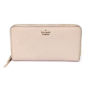 ケイトスペード 長財布 レザー ラウンドファスナー 小銭入れあり ブランド ロングウォレット レディ...