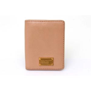 マークバイマークジェイコブス パスケース レザー カードケース 二つ折り 小物 レディース ベージュ...