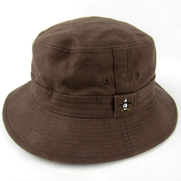 マンシングウェア ハット ロゴ キャップ ブランド 帽子 メンズ M 56.5cmサイズ ブラウン ...