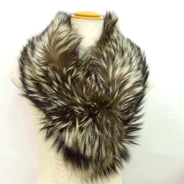 サガフォックス ショール フォックスファー マフラー NOBLE EVE ブランド 小物 レディース...
