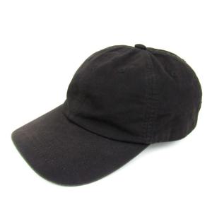 アクネストゥディオズ キャップ コットン100% ブランド 帽子 メンズ ブラック ACNE STUDIOS｜kbnet2019v2