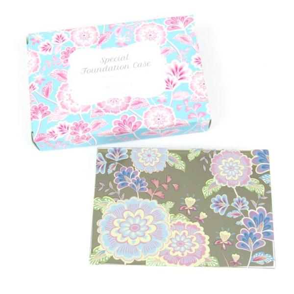 エイボン スペシャル ファンデーションケース ドリーミングガーデン 未使用 コスメ レディース マル...