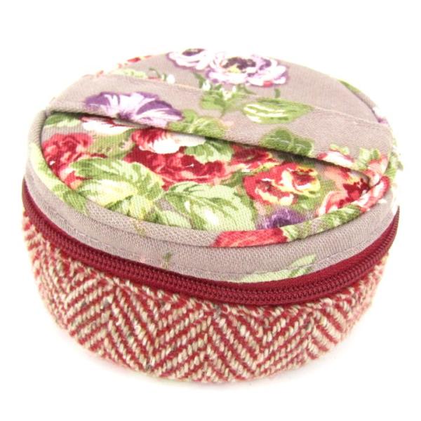 ローラアシュレイ ミニポーチ アクセサリーケース 小物入れ ブランド レディース ブラウン系 Lau...