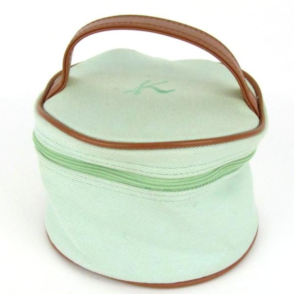 キタムラ バニティポーチ 化粧ポーチ 小物入れ ブランド レディース グリーン Kitamura