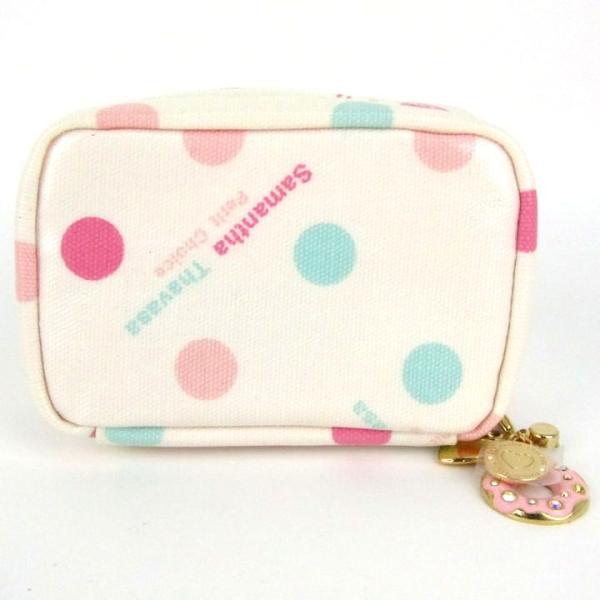 サマンサタバサ プチチョイス ミニポーチ 小物入れ ブランド レディース アイボリー Samanth...