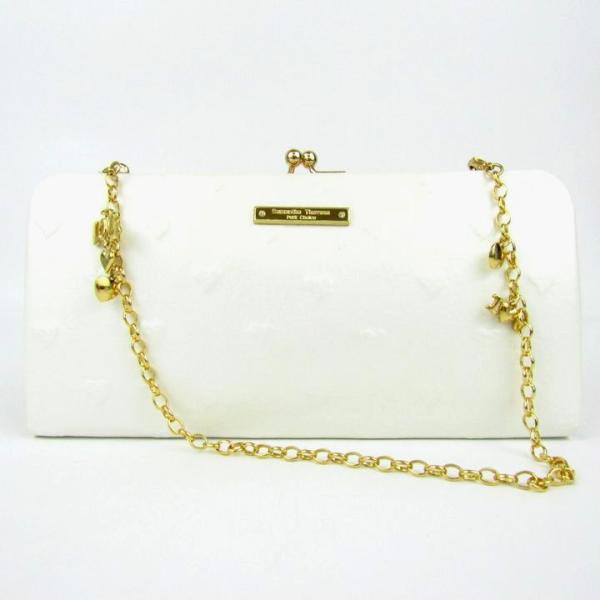 サマンサタバサ プチチョイス 長財布 小銭入れあり チェーン ウォレット ブランド レディース ホワ...